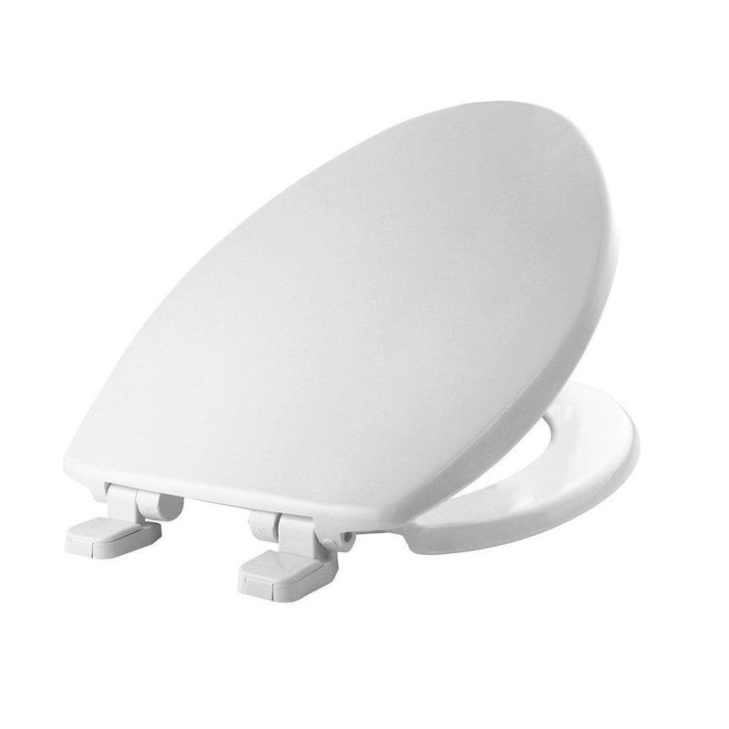 Asiento Elongado Borde Grueso Y Cierre Lento Blanco - Bemis