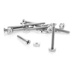 Tornillo Estufa Gal C/Pl C/T 1/8 X 1 1/4