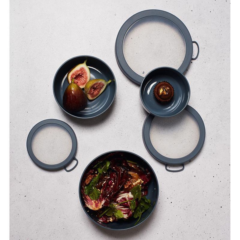 Set de 3 Bowls de Plástico Reciclado Pebble - Hip