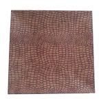 Plato Base Cuadrado Color Madera