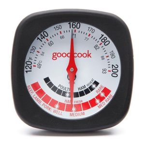 Termómetro para Carnes Goodcook con Marcadores de Cocción