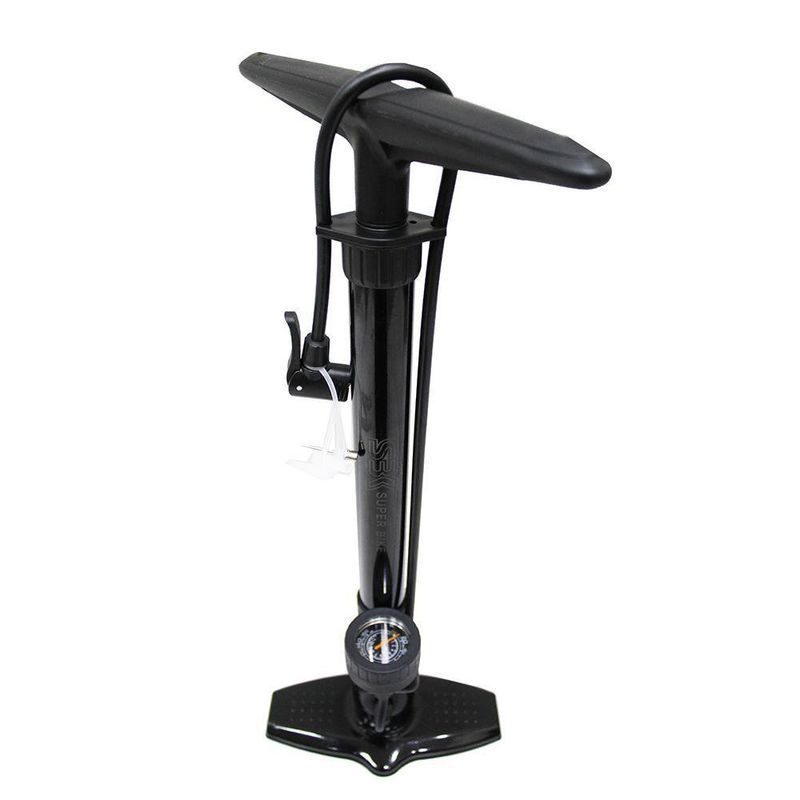 Inflador De Pie Con Marcador - Sbk