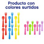 Cubiertos Colores Surtidos 8 Pack - Re-play