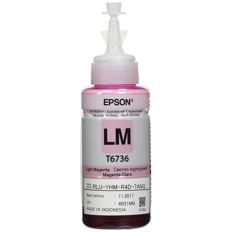 Tinta Para Impresora Magenta Claro 70 Ml 673 - Epson