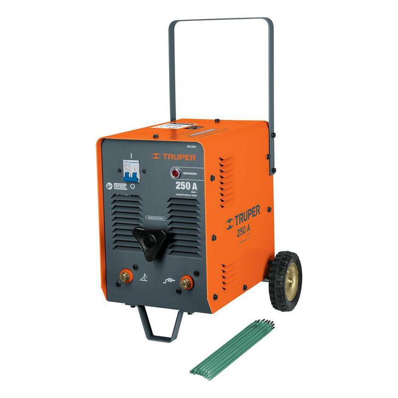 Soldadora De Arco Eléctrico Compacta Industrial 250 A - Truper
