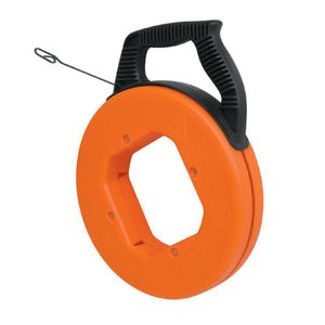 Guía para Cable de Jalado con Mango Ergonómico Cuerpo Naranja de 1/8 Plg y 15 M
