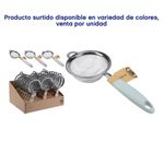 Colador De Acero Inoxidable Colores Surtidos - Koopman