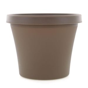 Maceta Redonda Terra Chocolate 8