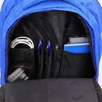 Mochila para Laptop con Bolsillos Laterales Color Azul Marino de 15.6 Plg