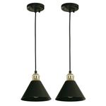 Combo De 2 Lámparas Colgantes Lulu De 1 Luz E27 - Zlumini