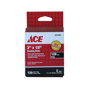 Banda de Lija de Grano 120 de 18 Plg