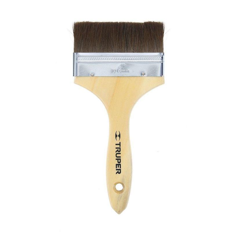 Brocha Natural 4 Plg - Truper