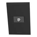 Tomacorriente Coaxial Tipo F Negro - Bticino