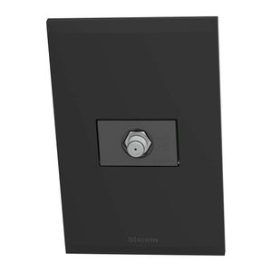 Tomacorriente Coaxial Tipo F Negro - Bticino