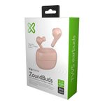 Audífonos Inalámbricos Zoundbuds Rosado - Klipxtreme