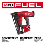 Clavadora Neumática Cal 16 Milwaukee M18 - Milwaukee Electric