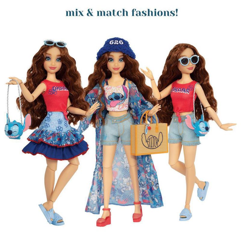 Muñeca con Accesorios Inspirada en Stitch