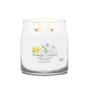 Vela En Frasco Mediano Midnight Jasmine 368 G - Yankee Candle