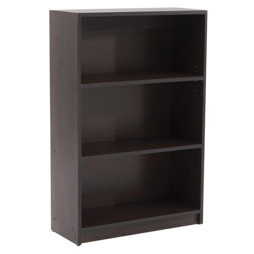 Librera con 3 Niveles Color Chocolate