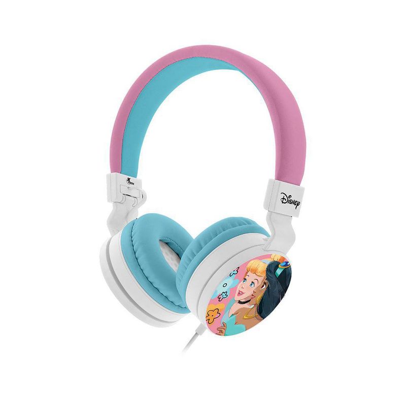 Audífonos Con Cable Y Micrófono Edición Princesas - Xtech