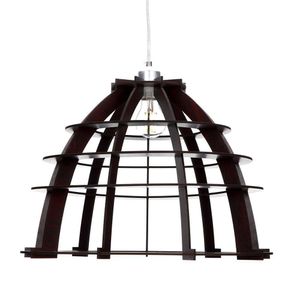 Lámpara Colgar Madera 60W - Z