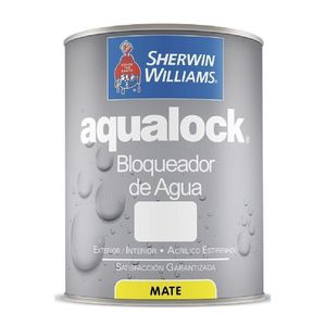 Aqualock Bloqueador De Agua Mate 1 Gal - Sherwin Williams