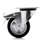 Rodo Placa Giratoria Freno Hule 4 Plg - Tente