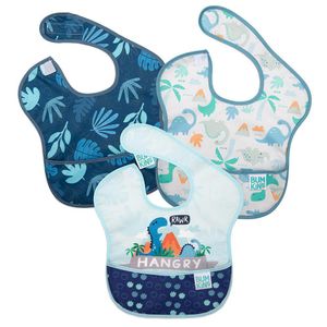 Babero Super Dinosaurio 3 Pzs - Bumkins