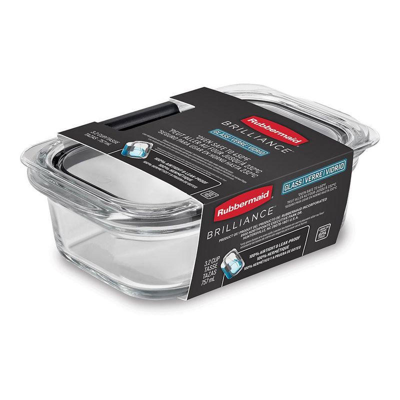Contenedor Brilliance De Vidrio De 3.2 Tazas - Rubbermaid