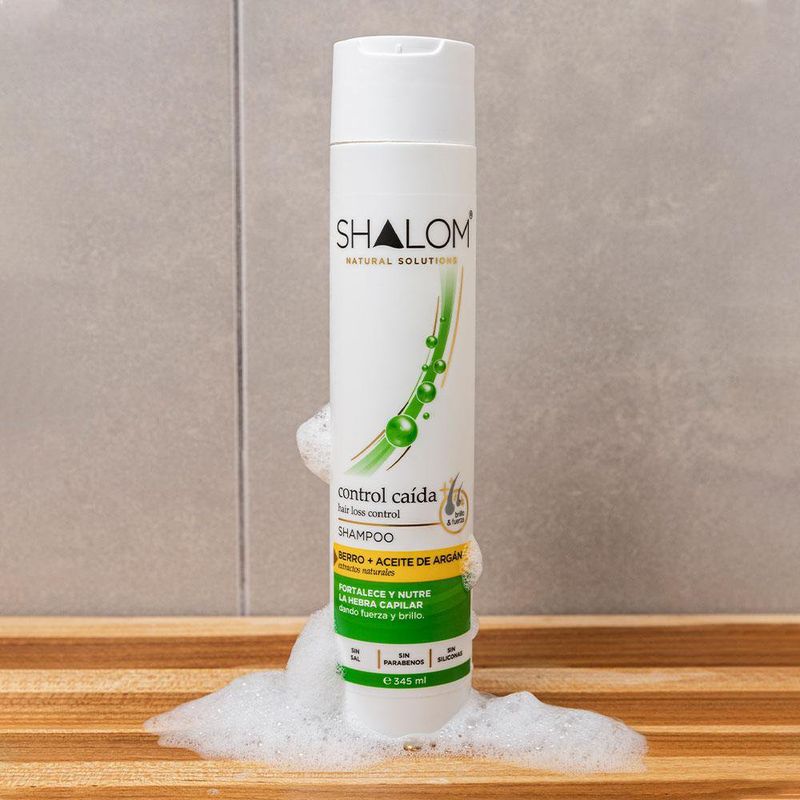 Shampoo Control Caida Berro + Arg 345Ml - Shalom