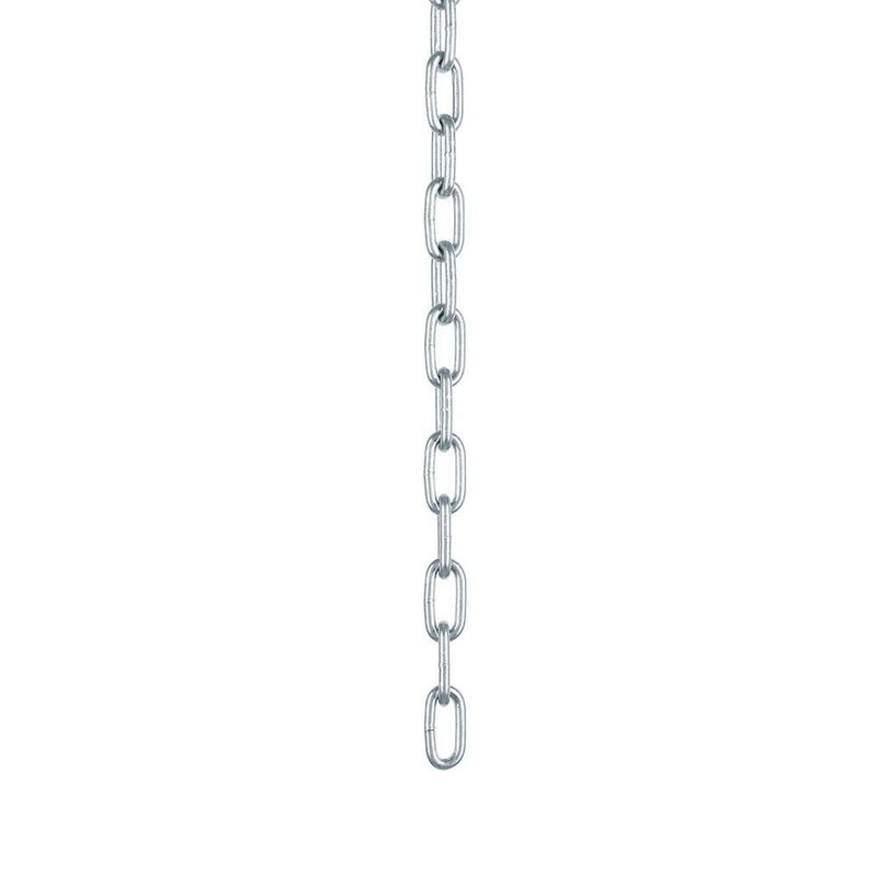 Cadena Galvanizada Soporta 181 Kg por Metro de 1/8 Plg