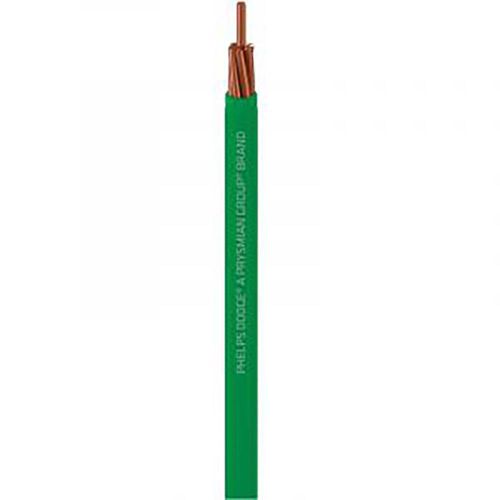 Cable De Cobre Verde Ecoplus THWN 4 Awg - Phelps Dodge