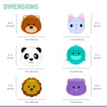 Set De 6 Bolsas Reutilizables Para Snacks - Melii