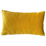 Cojín Relleno Decorativo Mostaza