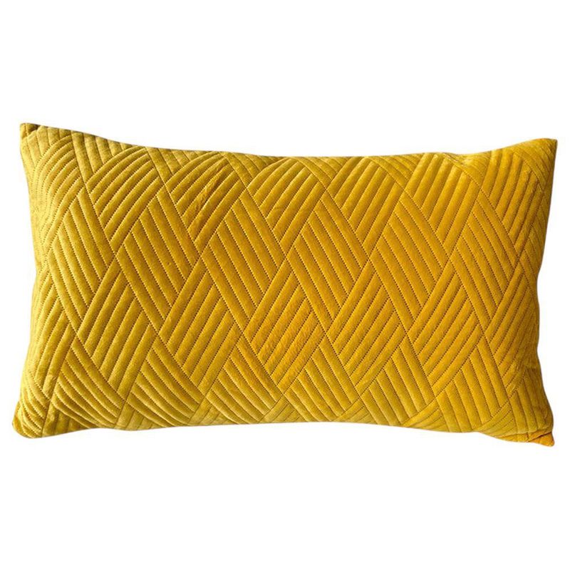Cojín Relleno Decorativo Mostaza