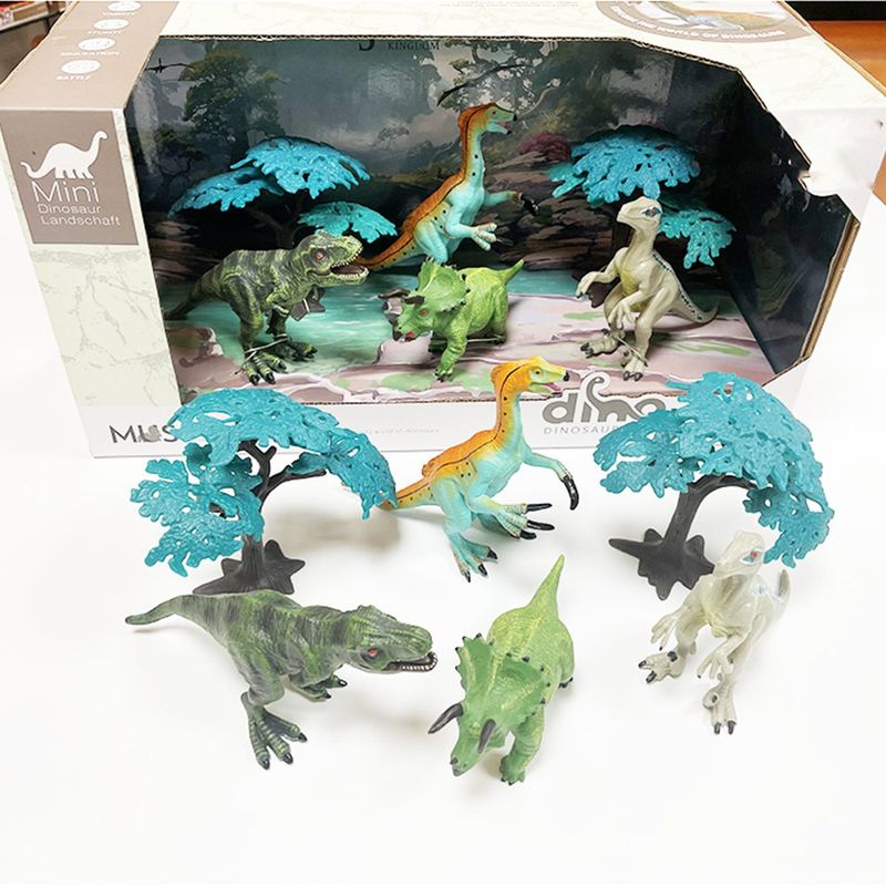 Jungle Dinosaur Kingdom Broncosaurio 6 Pzas - Koala Kids
