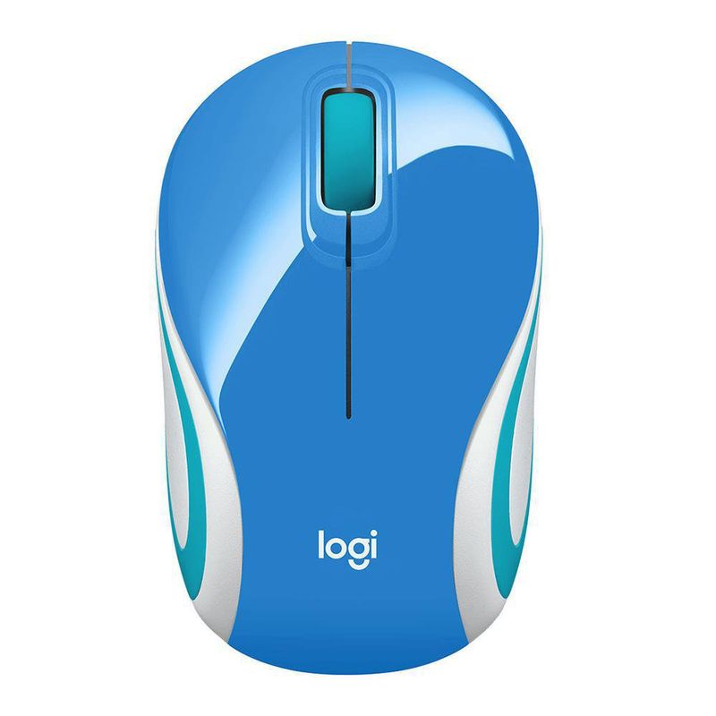 Mouse Inalámbrico Mini Azul M187 - Logitech