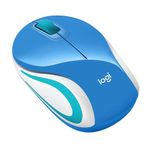 Mouse Inalámbrico Mini Azul M187 - Logitech