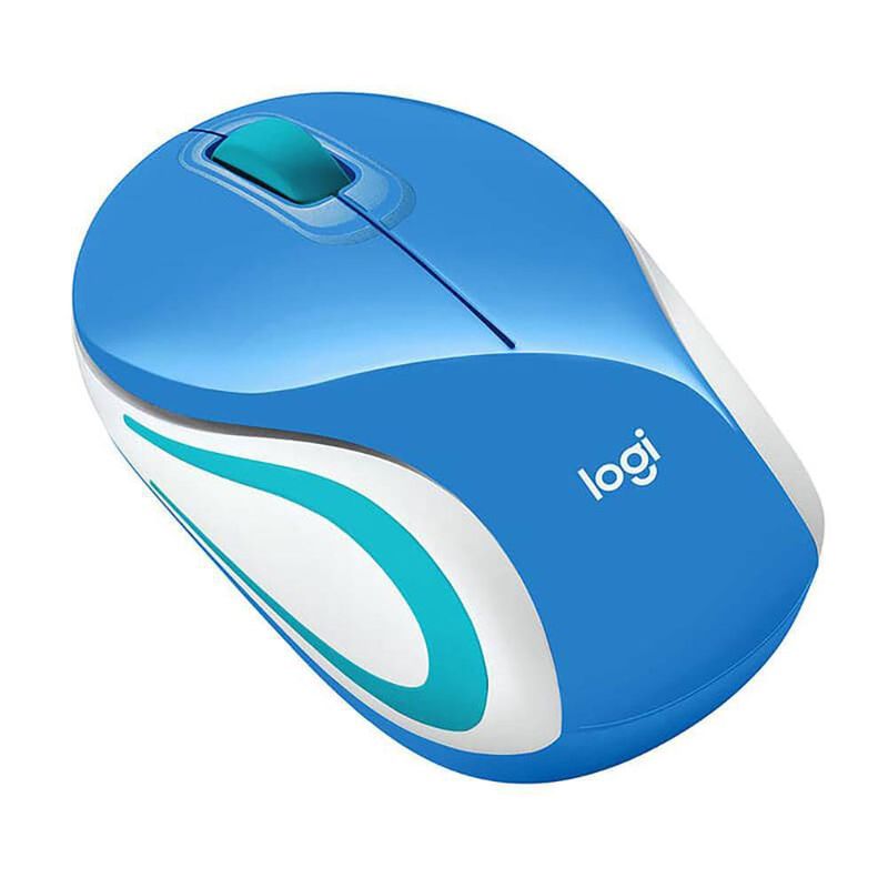 Mouse Inalámbrico Mini Azul M187 - Logitech