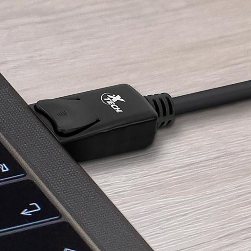 Cable con Conector Displayport Macho 1.8 M - Xtech
