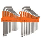 Set De Llaves Hexagonales Corta 25 Pzas - Truper