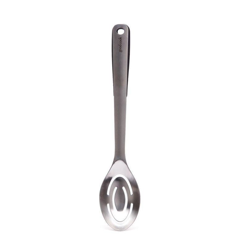 Cuchara Con Ranadura Acero Inoxidable