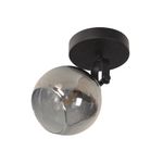 Lámpara Reflectora Para Techo Negra De 1 Luz 40 W - Zlumini
