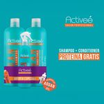 Pack Activeé Argán Shampoo Acondicionador y Spray