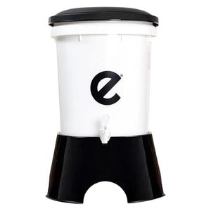 Ecofiltro Plástico 22 Litros Color Negro