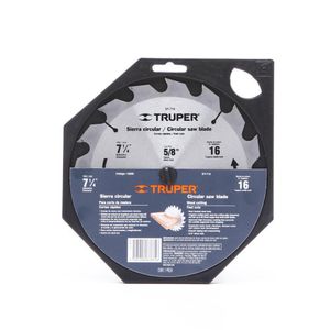 Disco Para Madera 7 1/4 Plg 16D - Truper