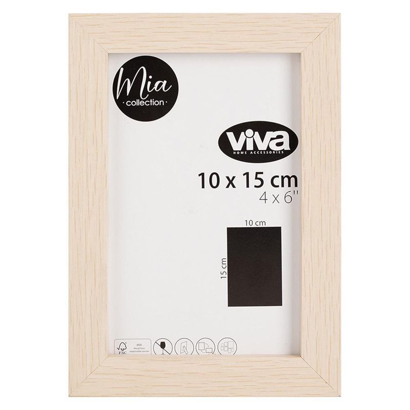 Marco para Fotografía Madera Clara