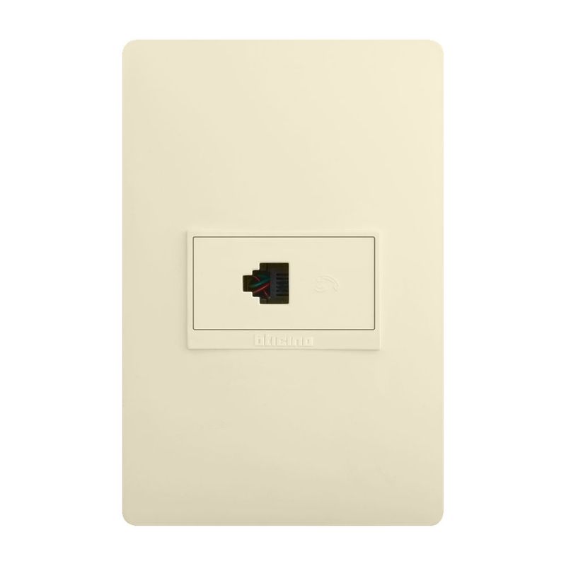 Tomacorriente Rj11 Marfil Para Teléfono - Bticino