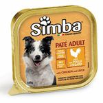 Bandeja De Alimento Para Perro Pate Pollo Hígado 150 G - Simba
