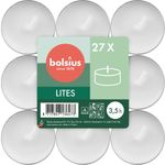 Paquete De Vela Tealight Blanca 27 Unidades - Bolsius